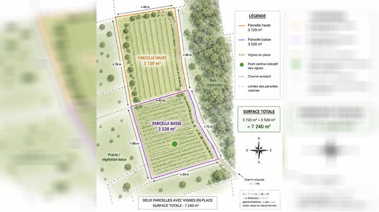 Ma-Cabane - Vente Terrain Ledenon, 7240 m²