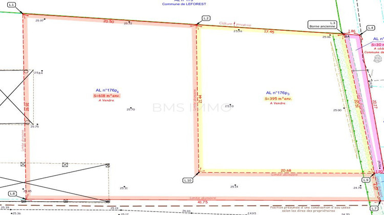 Ma-Cabane - Vente Terrain Leforest, 395 m²