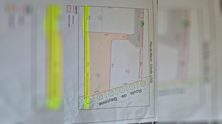 Ma-Cabane - Vente Terrain LEGUEVIN, 1274 m²