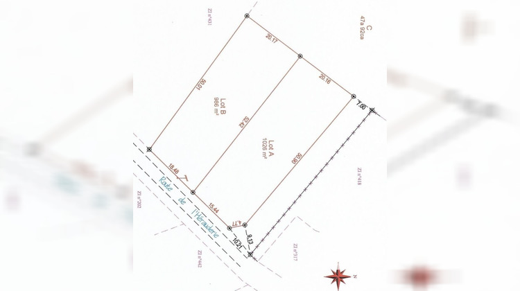 Ma-Cabane - Vente Terrain Lencloître, 986 m²