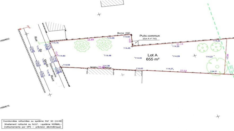 Ma-Cabane - Vente Terrain Les Écrennes, 657 m²