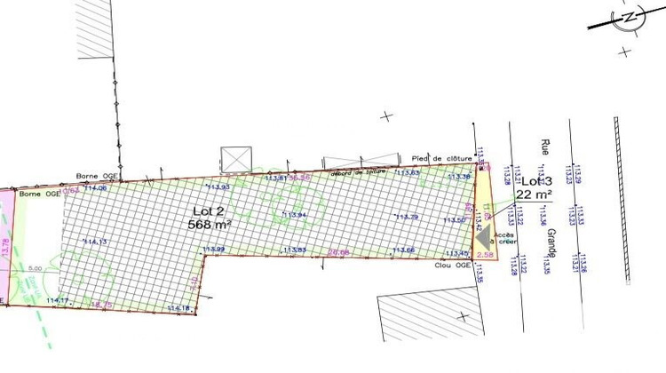 Ma-Cabane - Vente Terrain Les Écrennes, 597 m²