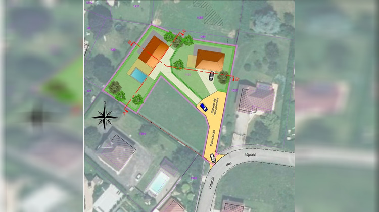 Ma-Cabane - Vente Terrain LES AVENIERES, 613 m²