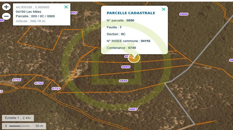 Ma-Cabane - Vente Terrain LES MEES, 14590 m²