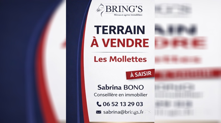 Ma-Cabane - Vente Terrain Les Mollettes, 563 m²