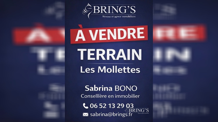 Ma-Cabane - Vente Terrain Les Mollettes, 540 m²