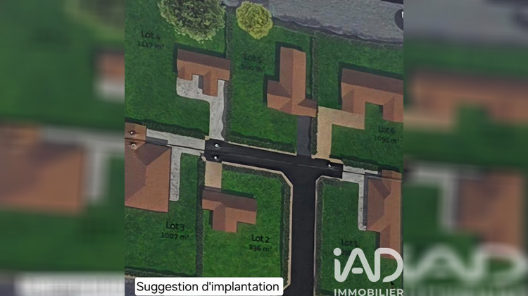 Ma-Cabane - Vente Terrain Les Moutiers-en-Retz, 836 m²