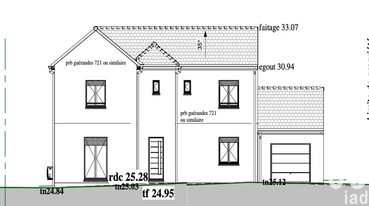 Ma-Cabane - Vente Terrain Les Mureaux, 1543 m²