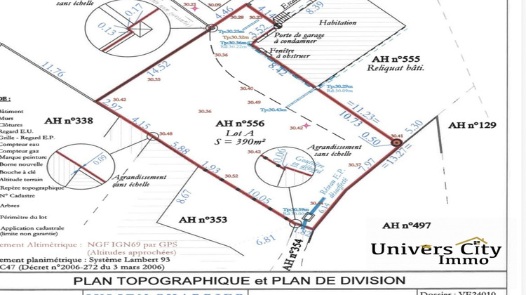 Ma-Cabane - Vente Terrain Les Sorinières, 390 m²