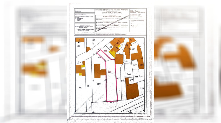 Ma-Cabane - Vente Terrain Lezoux, 816 m²