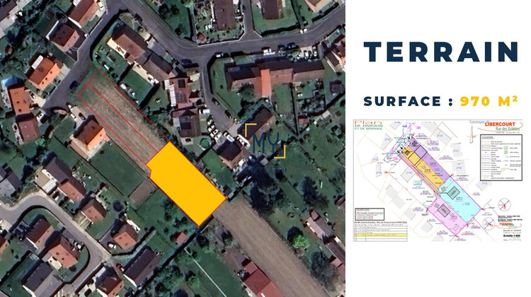 Ma-Cabane - Vente Terrain Libercourt, 970 m²