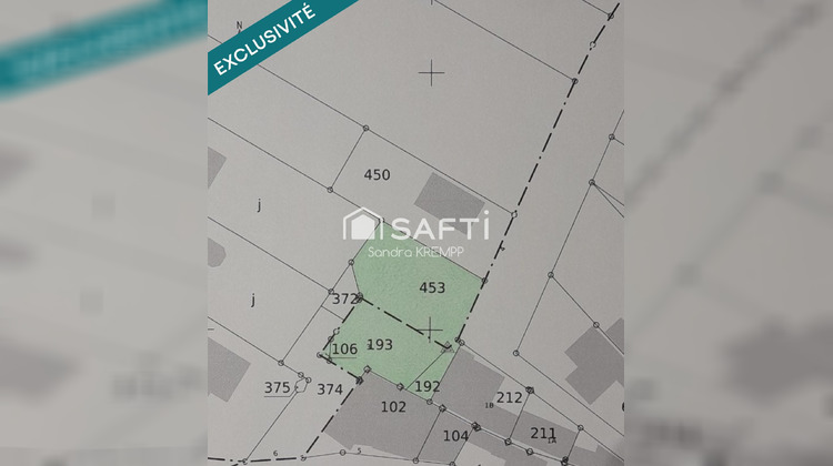 Ma-Cabane - Vente Terrain Limersheim, 598 m²
