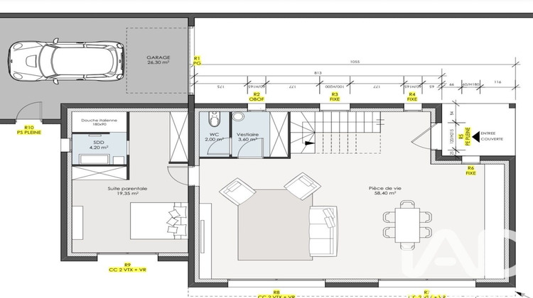 Ma-Cabane - Vente Terrain Limonest, 580 m²