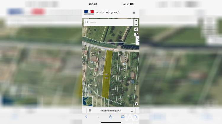 Ma-Cabane - Vente Terrain Liocourt, 3880 m²