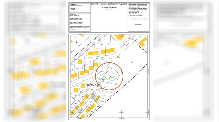 Ma-Cabane - Vente Terrain LIVERDUN, 1132 m²