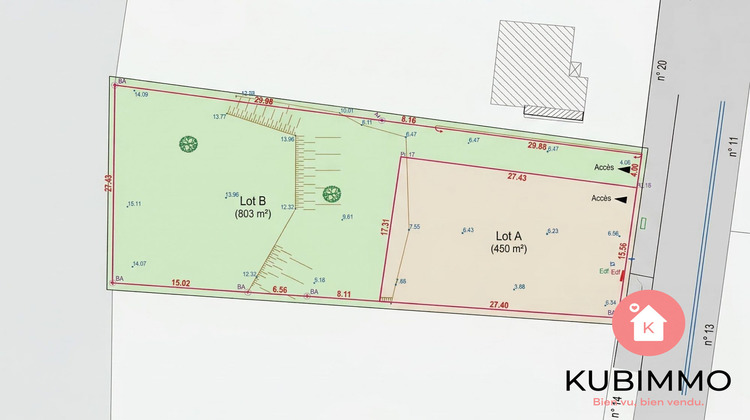 Ma-Cabane - Vente Terrain Longeville-sur-Mer, 1253 m²