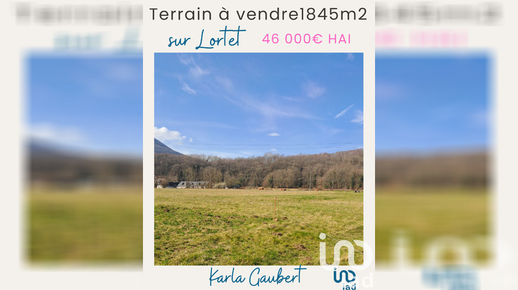 Ma-Cabane - Vente Terrain Lortet, 1845 m²