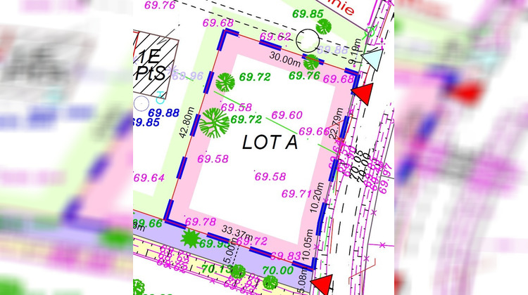 Ma-Cabane - Vente Terrain Louchats, 1338 m²