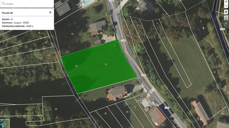 Ma-Cabane - Vente Terrain LOUGRES, 2660 m²