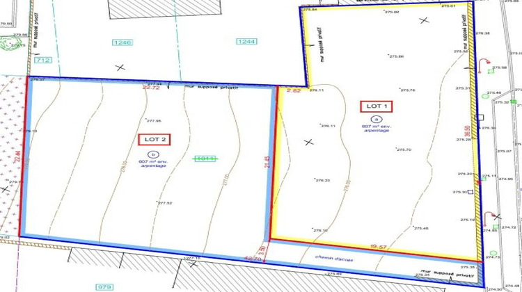 Ma-Cabane - Vente Terrain Ludres, 1200 m²