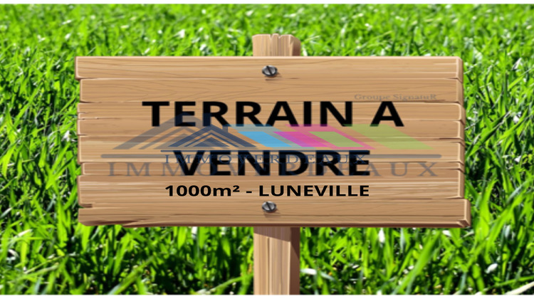 Ma-Cabane - Vente Terrain Lunéville, 1000 m²