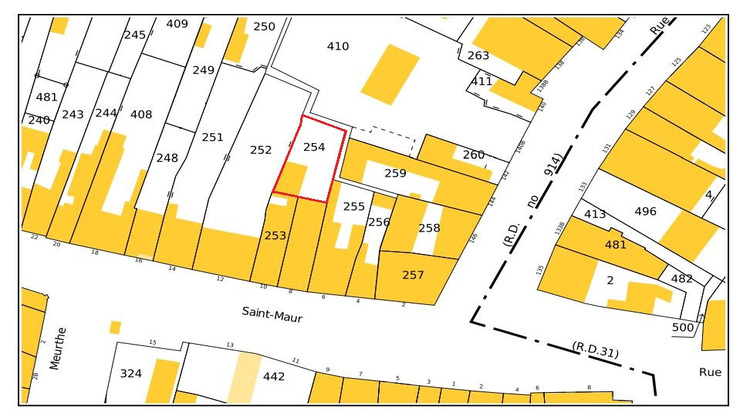 Ma-Cabane - Vente Terrain LUNEVILLE, 219 m²