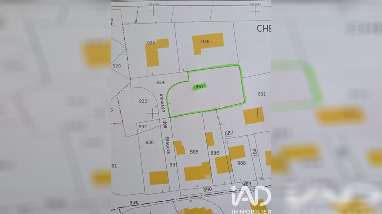 Ma-Cabane - Vente Terrain Lussac-les-Châteaux, 1072 m²