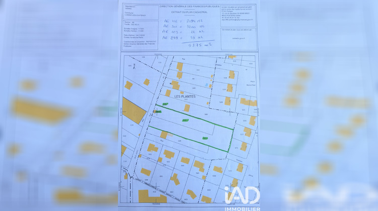 Ma-Cabane - Vente Terrain Lussac-les-Châteaux, 5375 m²