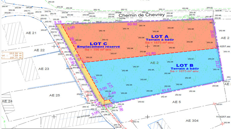 Ma-Cabane - Vente Terrain Lux, 1875 m²
