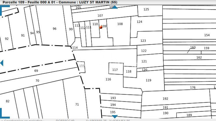 Ma-Cabane - Vente Terrain Luzy-Saint-Martin, 2350 m²