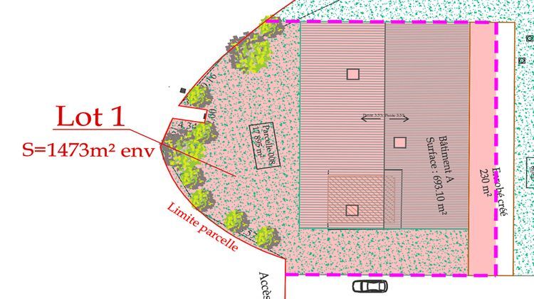 Ma-Cabane - Vente Terrain MABLY, 1473 m²