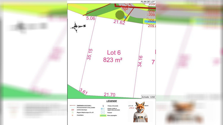 Ma-Cabane - Vente Terrain Macey, 823 m²