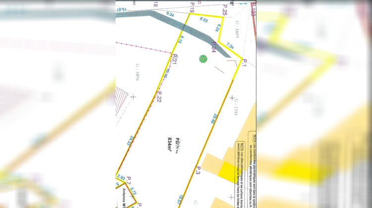 Ma-Cabane - Vente Terrain MAGALAS, 834 m²