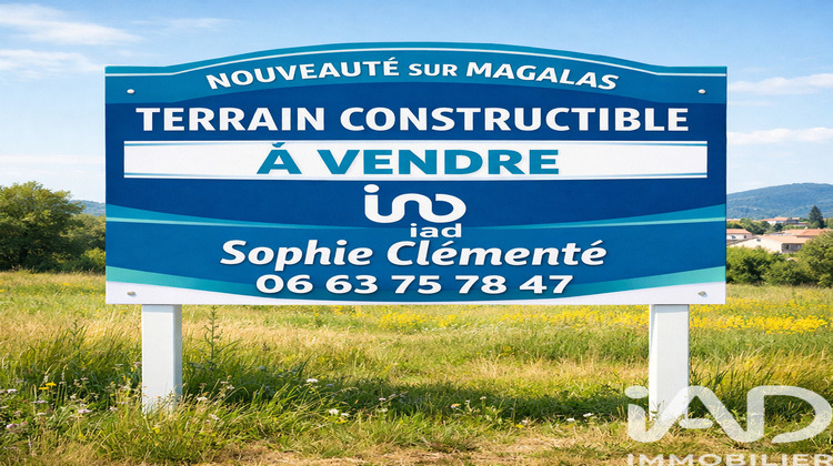 Ma-Cabane - Vente Terrain Magalas, 835 m²