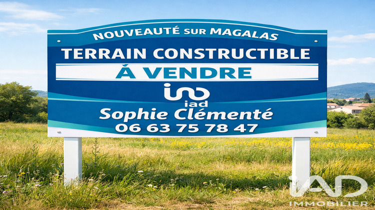 Ma-Cabane - Vente Terrain Magalas, 832 m²