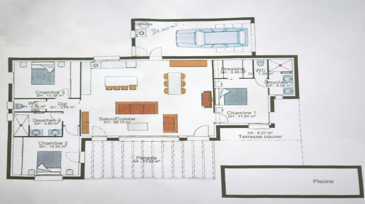 Ma-Cabane - Vente Terrain MAGALAS, 839 m²