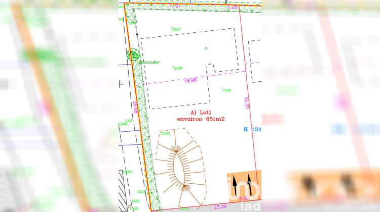 Ma-Cabane - Vente Terrain Maillane, 650 m²