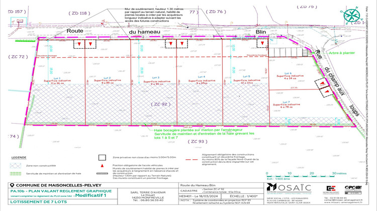 Ma-Cabane - Vente Terrain Maisoncelles-Pelvey, 983 m²