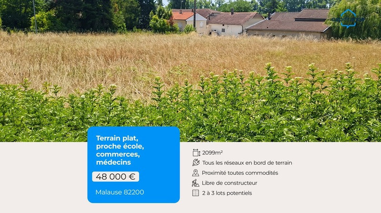Ma-Cabane - Vente Terrain MALAUSE, 2099 m²