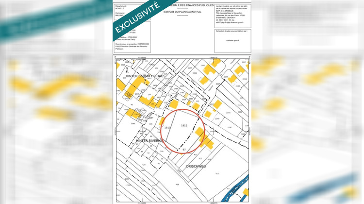 Ma-Cabane - Vente Terrain Malling, 1110 m²