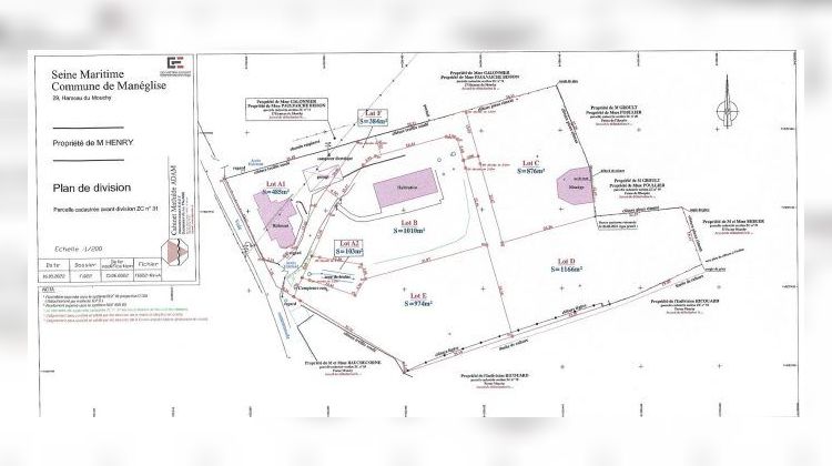 Ma-Cabane - Vente Terrain Manéglise, 875 m²