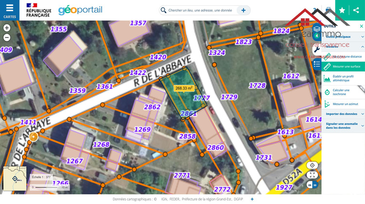 Ma-Cabane - Vente Terrain Marange-Silvange, 270 m²