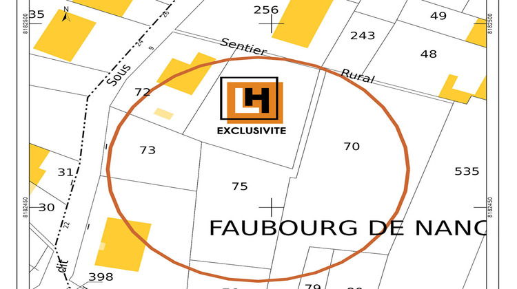 Ma-Cabane - Vente Terrain MARBACHE, 910 m²