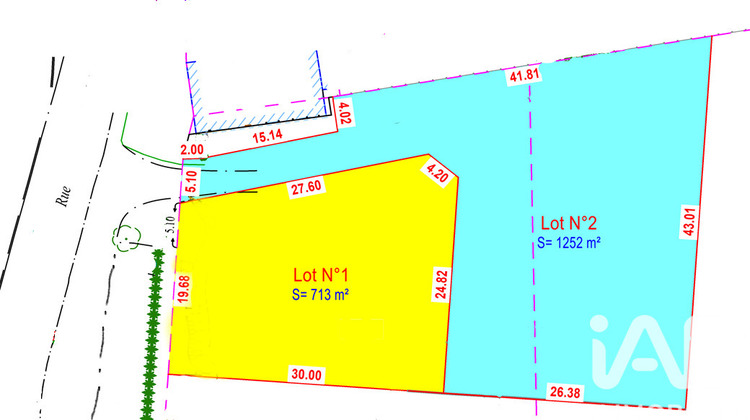 Ma-Cabane - Vente Terrain Marenla, 713 m²