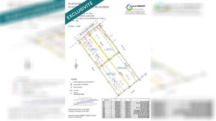 Ma-Cabane - Vente Terrain Mareuil-sur-Cher, 1319 m²