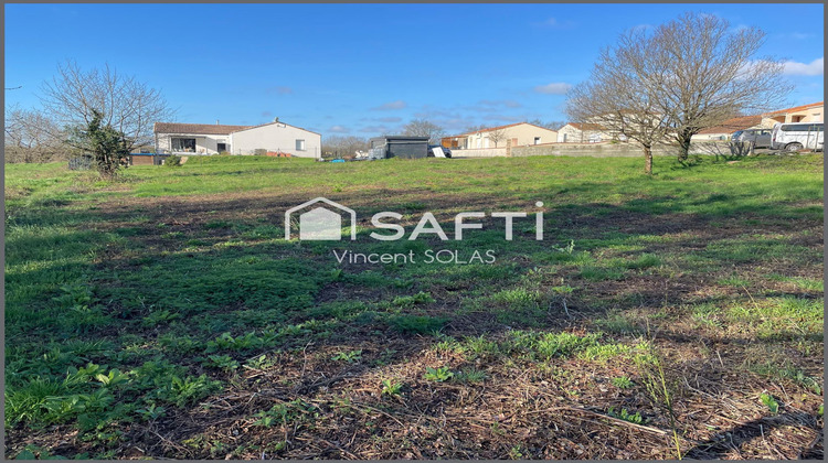 Ma-Cabane - Vente Terrain Mareuil-sur-Lay-Dissais, 1266 m²
