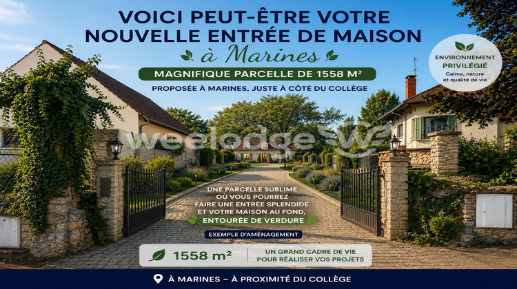 Ma-Cabane - Vente Terrain Marines, 1558 m²