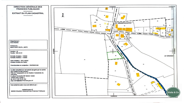 Ma-Cabane - Vente Terrain Martigny-sur-l'Ante, 1360 m²