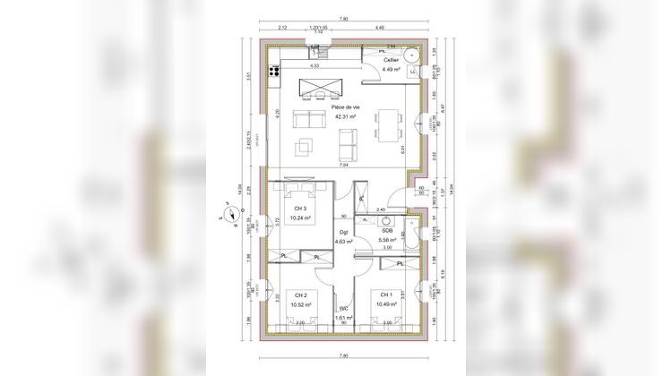 Ma-Cabane - Vente Terrain Martillac, 431 m²