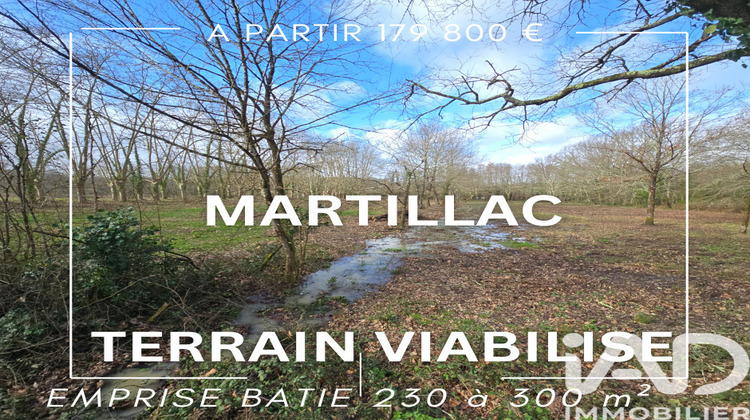 Ma-Cabane - Vente Terrain Martillac, 720 m²